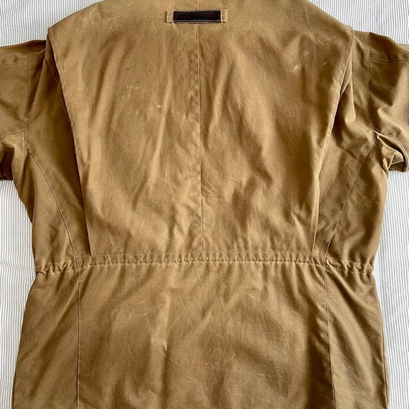 Australian Outback Vintage Oilskin Field Jacket - Picture 5 of 14